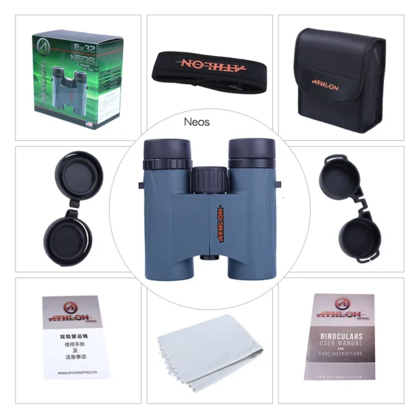 ATHLON  NEOS 8X42 High Power High Definition Waterproof Portable Binoculars - Image 5