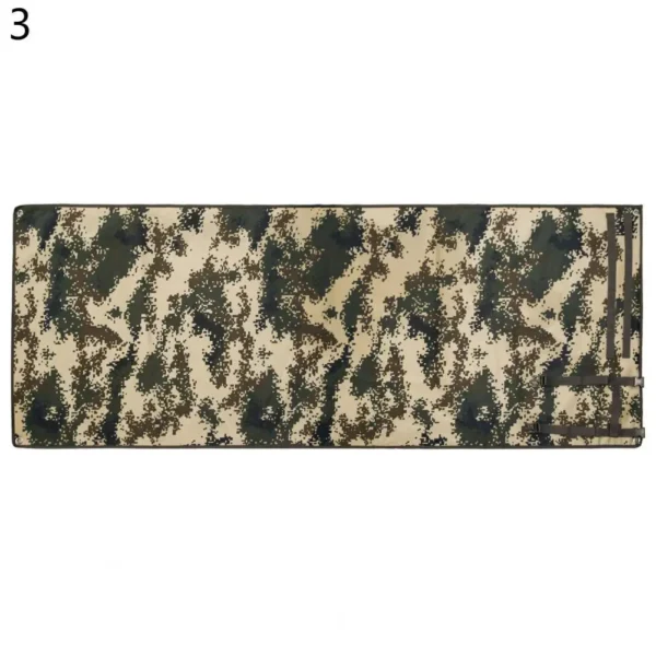 Camouflage Water Resistant Range Mat