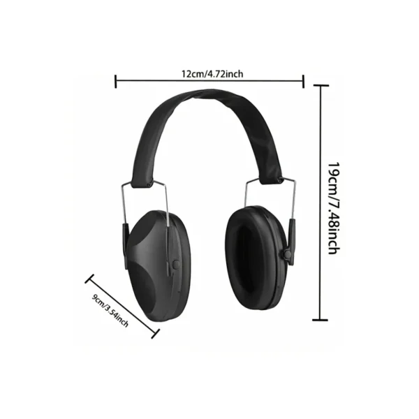 Ear Protector Earmuffs for Shooting, Hunting Noise Reduction - Image 3