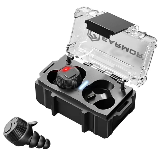 EARMOR M20 MOD3 Shooting Electronic Earplug with built in noise cancellation for shooting