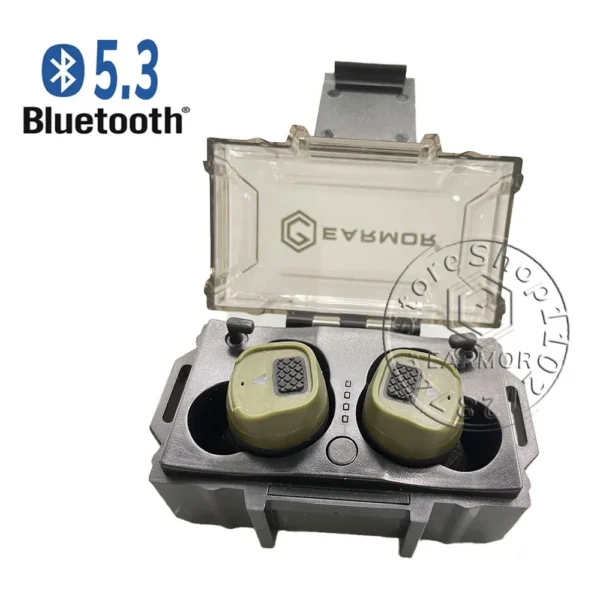 EARMOR M20T 2023 New Bluetooth Earbuds Outdoor Hunting Shooting Earbuds Tactical Headset Electronic Hearing Protection - Image 8