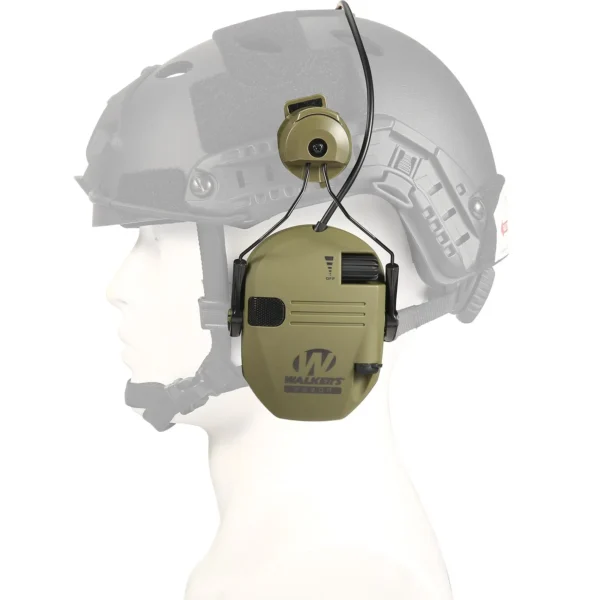 Electronic Shooting Headset Helmet Mounted Version Hunting Noise Reduction Tactical Headset Hearing Protection