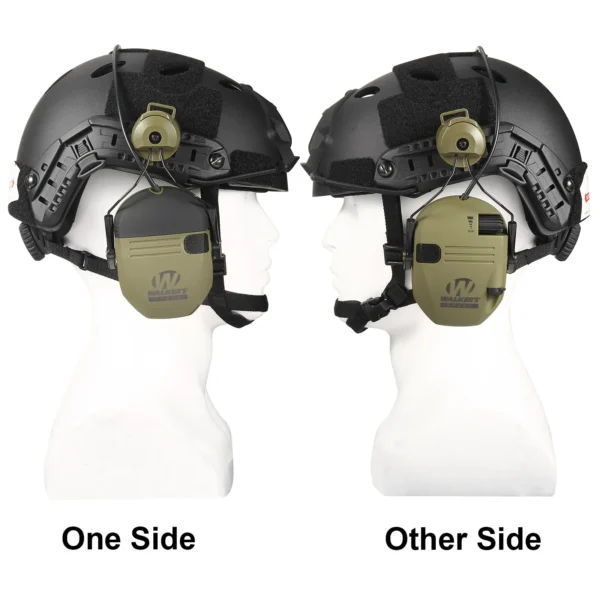 Electronic Shooting Headset Helmet Mounted Version Hunting Noise Reduction Tactical Headset Hearing Protection - Image 5