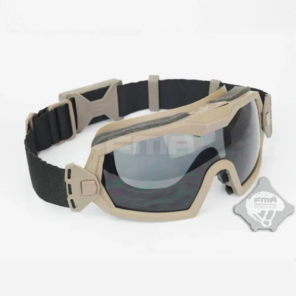 FMA LPG01BK12-2R Regulator Goggles With Fan Updated Version Tactical Airsoft Paintball Safety Eye Protection Glasses Eyewear - Image 4
