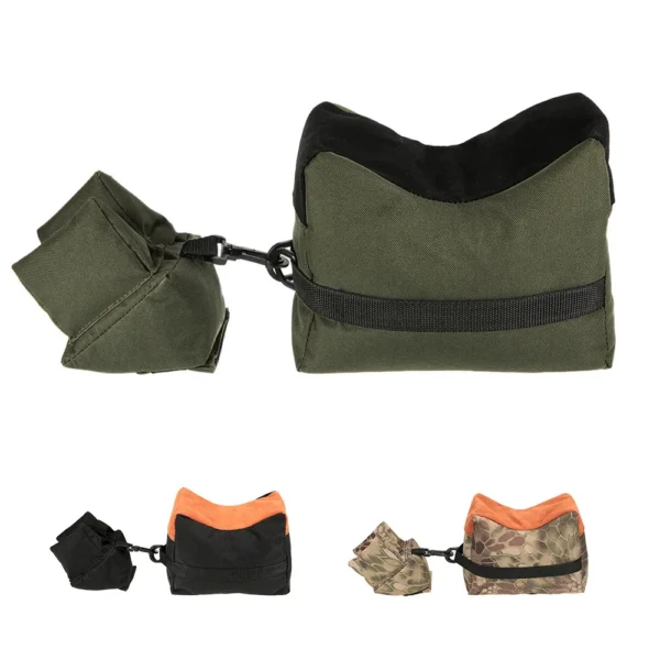 Front & Rear Stand Bag Tactical ear Shooting Rifle support for Hun range shooting - Image 2