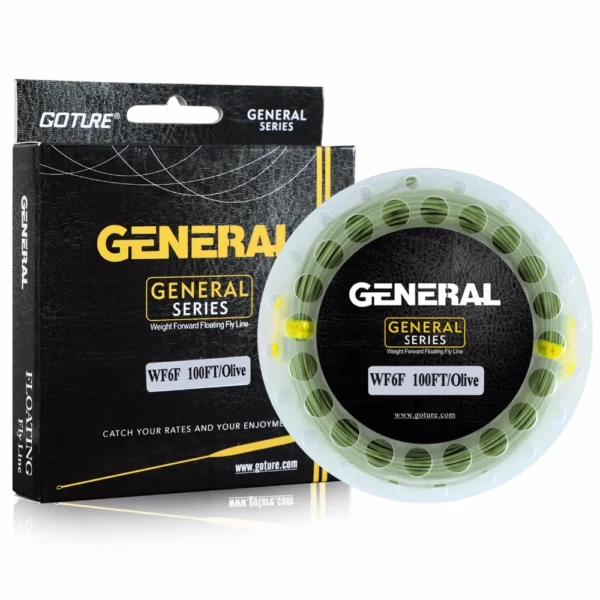 Goture GENERAL Fly Line 30M/100FT WF 3/4/5/6/7/8F Weight Forward Floating Fly Fishing Line with Welded Loops - Image 4