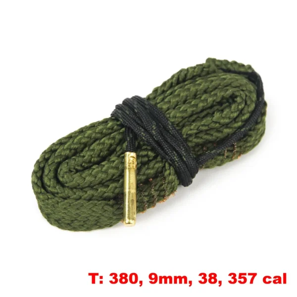 GUGULUZA Hunting Gun Bore Cleaning Rope Rifle Barrel Cleaner Calibre .22 Cal.38 Cal& 5.56mm 7.62mm for Airsoft Pistol Shotgun
