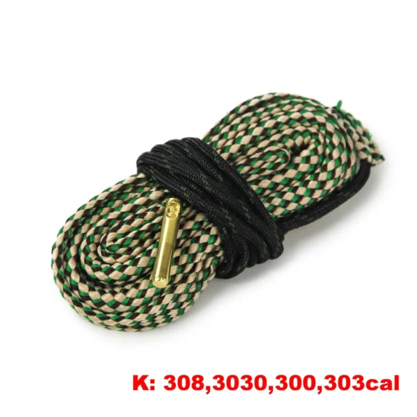 GUGULUZA Hunting Gun Bore Cleaning Rope Rifle Barrel Cleaner Calibre .22 Cal.38 Cal& 5.56mm 7.62mm for Airsoft Pistol Shotgun - Image 8