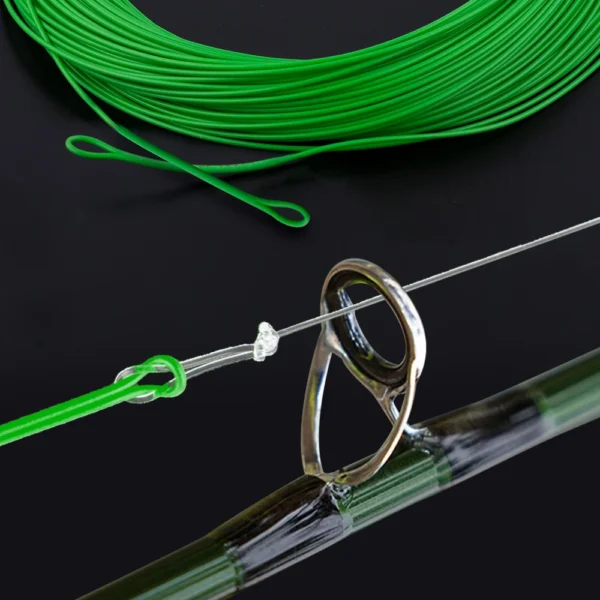 HERCULES Fly Fishing Line Floating Weight Forward with Double Welded Loop, Fluorescent Yellow WF5F WF6F WF7F WF8F 100FT - Image 2