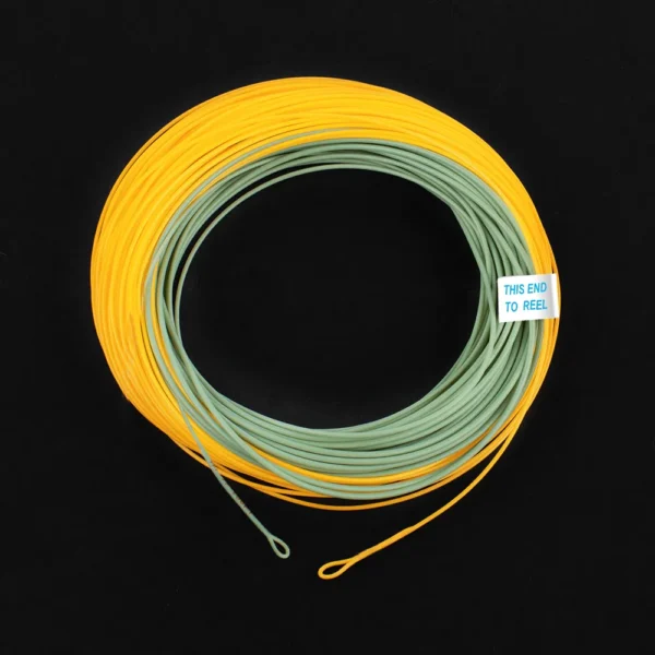 HERCULES Fly Fishing Line Floating Weight Forward with Double Welded Loop, Fluorescent Yellow WF5F WF6F WF7F WF8F 100FT
