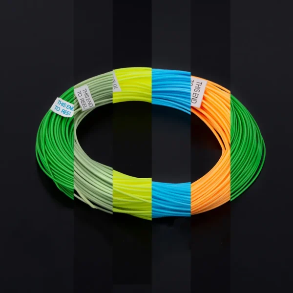 HERCULES Fly Fishing Line Floating Weight Forward with Double Welded Loop, Fluorescent Yellow WF5F WF6F WF7F WF8F 100FT