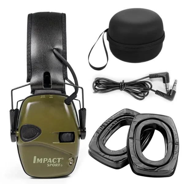 Honeywell Tactical Electronic Shooting Earmuff Anti-noise Headphone Sound Amplification Hearing Protection Headset Foldable