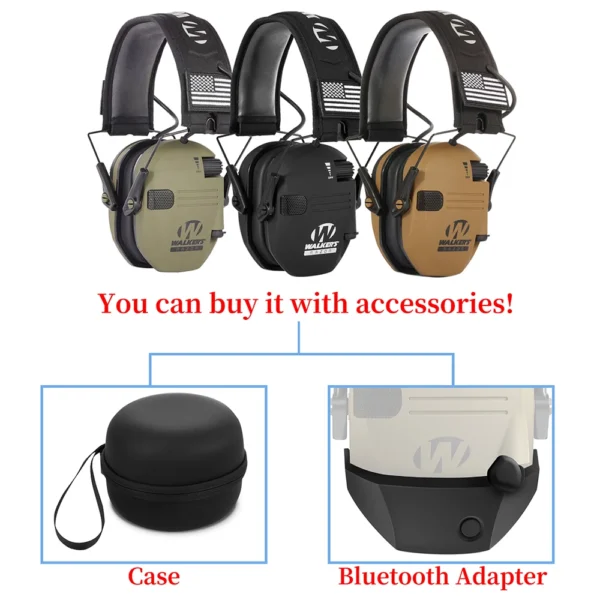 Hot!Earmuffs Active Headphones for ear protection