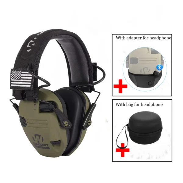 Hot!Earmuffs Active Headphones for ear protection