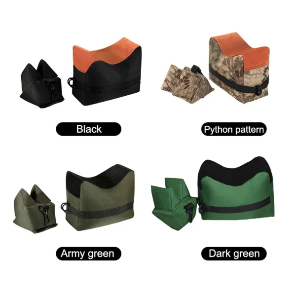 Hunting and shooting gun rest sand bags Front and Back - Image 4