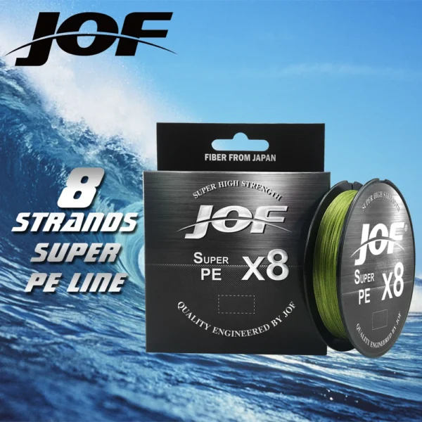 JOF 8 Strands Braided Fishing Line PE Line - Image 13