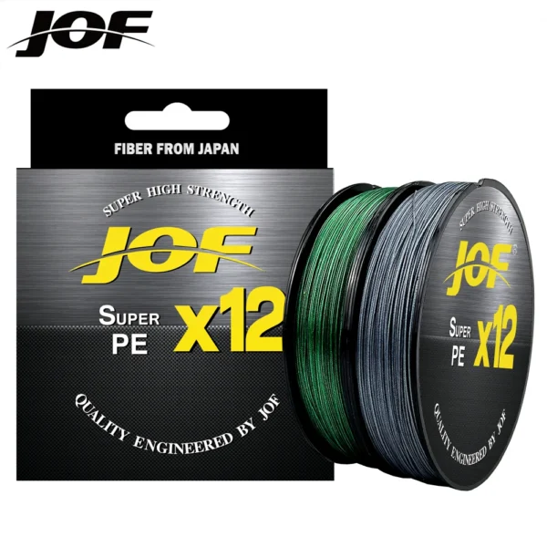 JOF 9/12 Strands PE Braided Fishing Line