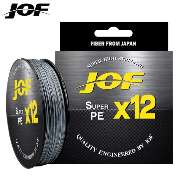 JOF 9/12 Strands PE Braided Fishing Line