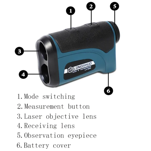 Longshuo Rangefinder 800m-2000m - Image 4