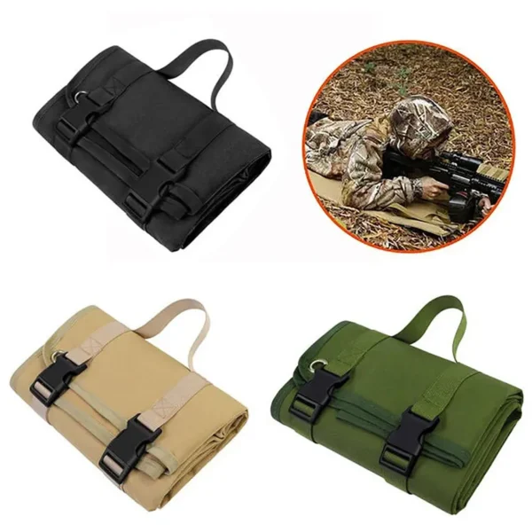 Non-slip Shooting Training Mat Double-sided Waterproof Portable Multifunction Camping Pad Tactical Shooting Training Mat