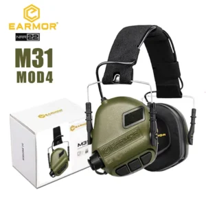 OPSMEN EARMOR M31 MOD4 military grade earmuffs with built in noise cancellation for hunting and shooting