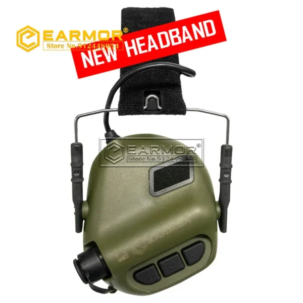 OPSMEN EARMOR M31 MOD4 military grade earmuffs with built in noise cancellation for hunting and shooting - Image 8