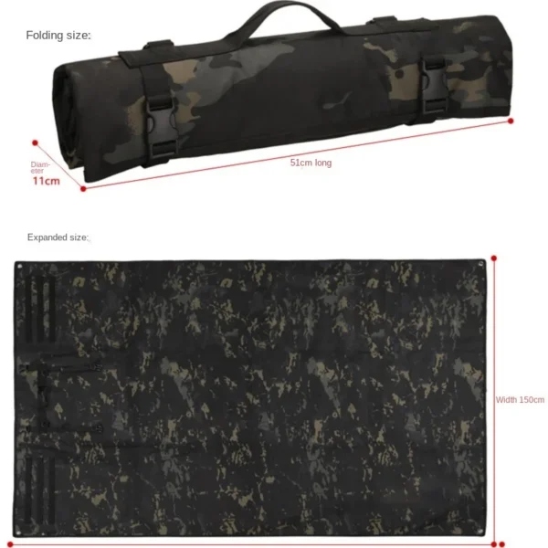 Outdoor Folding Tactical  Hunting & Shooting Roll Up Pad - Image 6