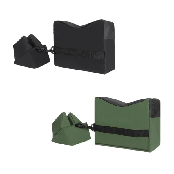 Rifle Shooting Sand Bag Target Front & Rear Bench Support Rest