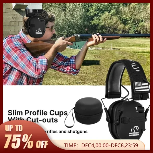 Shooting Ear Protection  Anti-noise Earmuffs Professional Hunting Ear