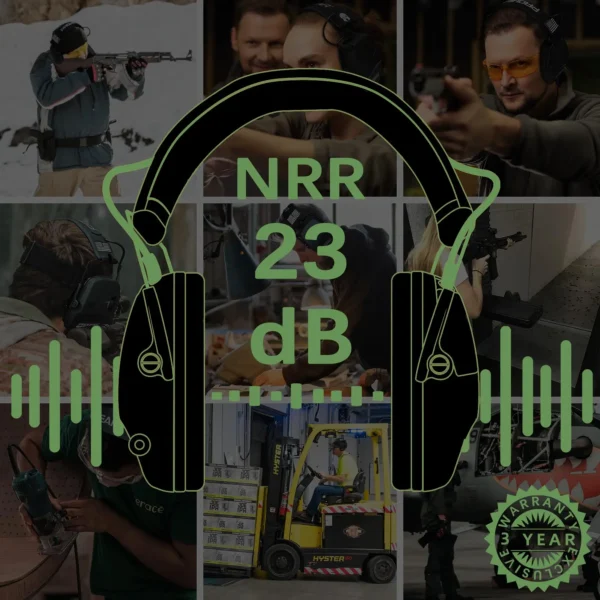 Shooting Earmuffs Tactical for Ear Protection Anti-noise Ear Muff Outdoor Sports 1pc
