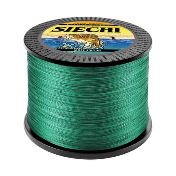 SIECHI 4 Strand Super Strong PE Braided Fishing Line