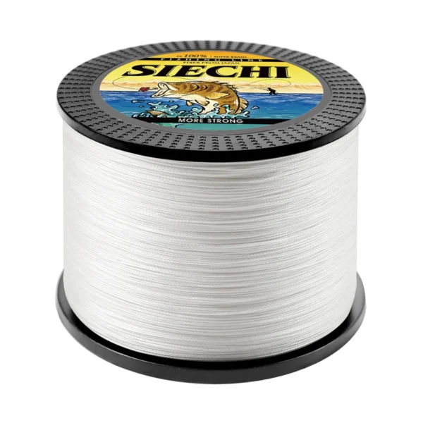SIECHI 4 Strand Super Strong PE Braided Fishing Line