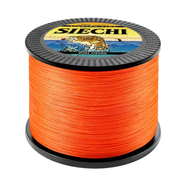 SIECHI 4 Strand Super Strong PE Braided Fishing Line