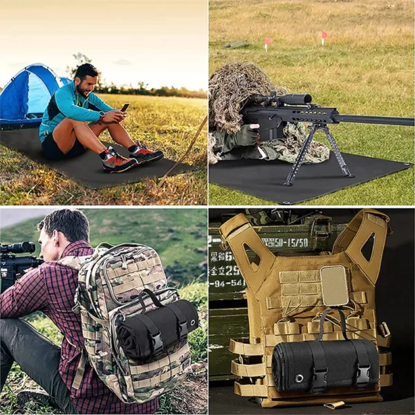 Tactical Leaves Camouflage EDC Military Shooting Mat Airsoft Rifle Field CS Training Hunting Pad Camping Moisture-Proof Mat - Image 6