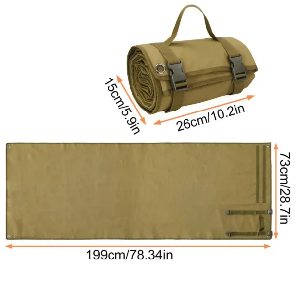 Tactical Leaves Camouflage EDC Military Shooting Mat Airsoft Rifle Field CS Training Hunting Pad Camping Moisture-Proof Mat