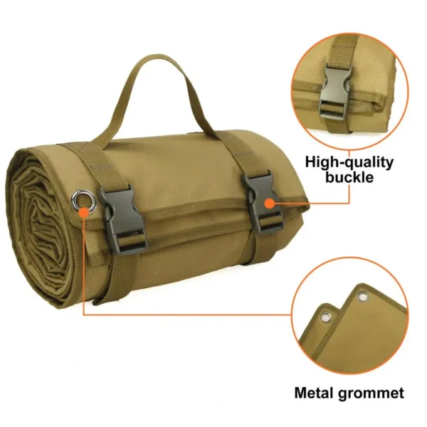Tactical Leaves Camouflage EDC Military Shooting Mat Airsoft Rifle Field CS Training Hunting Pad Camping Moisture-Proof Mat