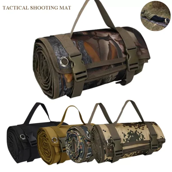 Tactical Leaves Camouflage EDC Military Shooting Mat Airsoft Rifle Field CS Training Hunting Pad Camping Moisture-Proof Mat