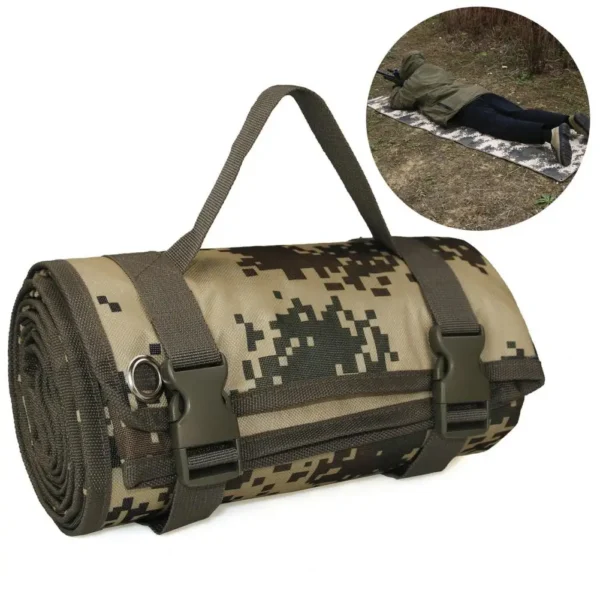 Tactical Leaves Camouflage EDC Military Shooting Mat Airsoft Rifle Field CS Training Hunting Pad Camping Moisture-Proof Mat