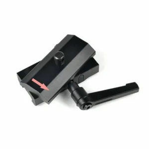 Tactics QD Rotatable Rifle Bipod Adapter for Harris Bipods with Pivot Lock Mounted on Picatinny Rail