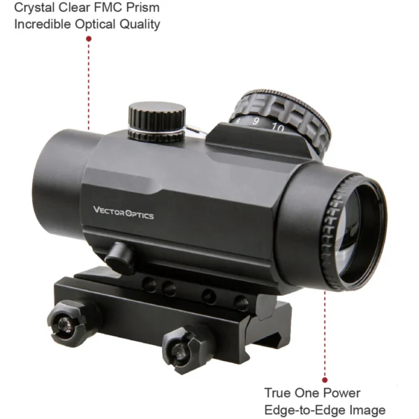 Vector Optics Calypos 1x30 Prism Riflescope