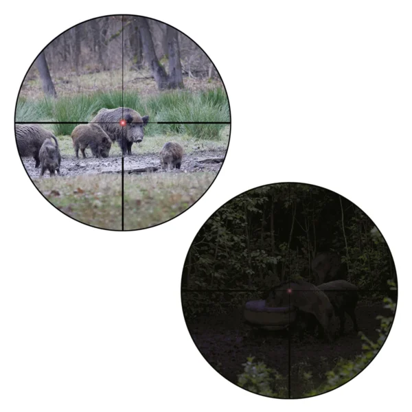 Vector Optics Constantine 1-6x24 1-10x24 SFP LPVO Riflescope With Fiber Dot Reticle