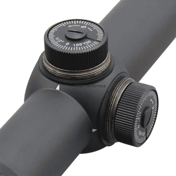 Vector Optics Forester JR 1-4x24 Hunting Riflescope Edge to Edge Optical Rifle Scope 1/2 MOA Fits .223 5.56mm 7.62mm & Airsoft - Image 3