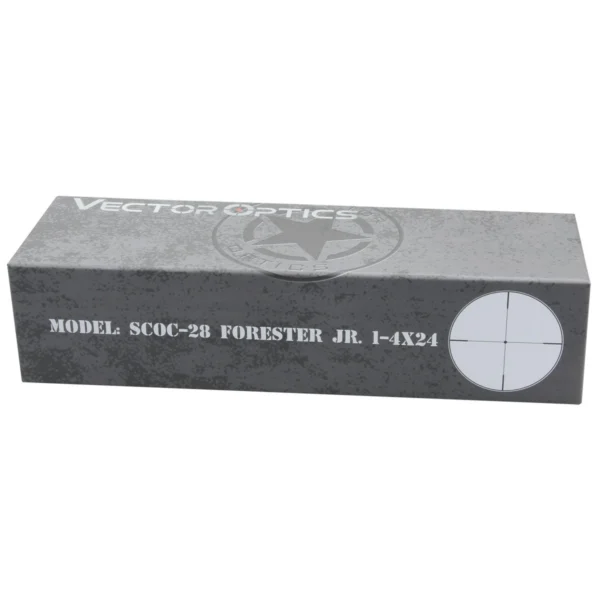 Vector Optics Forester JR 1-4x24 Hunting Riflescope Edge to Edge Optical Rifle Scope 1/2 MOA Fits .223 5.56mm 7.62mm & Airsoft