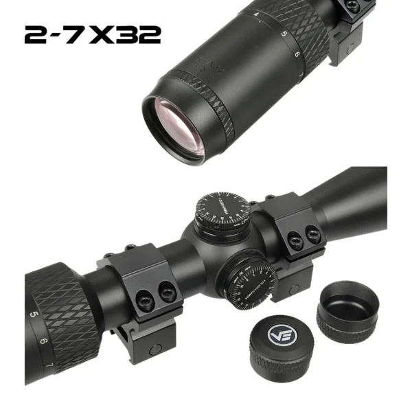 Vector Optics Matiz 1 inch SFP Riflescope 3x Zoom Factor With Edge-to-Edge Image & Wide Filed of View - Image 3