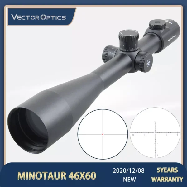 Vector Optics Minotaur 46x60 Tactical Hunting Riflescope