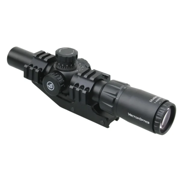 Vector Optics Mustang 1-4x24 FFP Riflescope With One Piece Picatinny Mount - Image 3