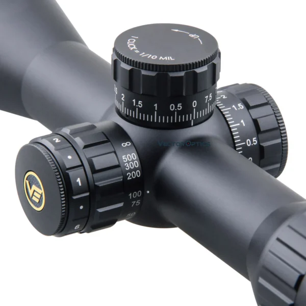 Vector Optics Paragon Gen2 3-15x50 Tactical High End Glass Rifle Scope with KillFlash 30mm Mount Ring Long Eye Relief Riflescope - Image 2