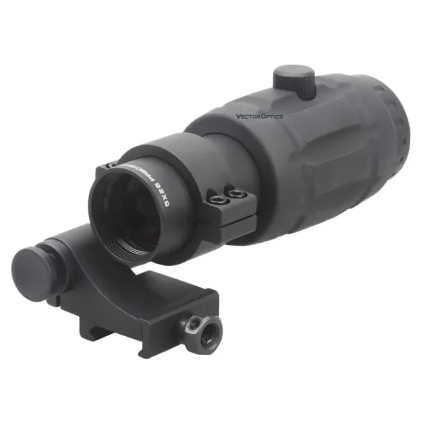 Vector Optics Tactical Adjustable Red Dot Sight 5x Magnifier Rifle Scope Collimator Optial Riflescope