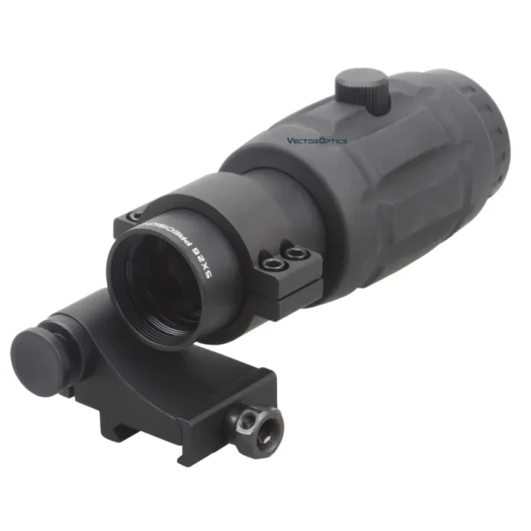Vector Optics Tactical Adjustable Red Dot Sight 5x Magnifier Rifle Scope Collimator Optial Riflescope