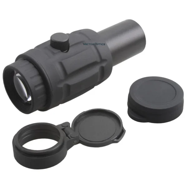 Vector Optics Tactical Adjustable Red Dot Sight 5x Magnifier Rifle Scope Collimator Optial Riflescope - Image 3